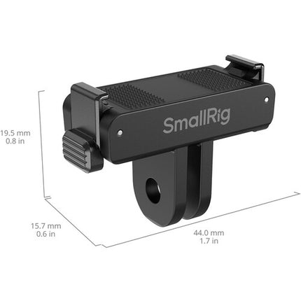 SmallRig Selfie Stick para DJI Osmo Action 6 y Nano con Mini Trípode y Adaptador Magnético telescópico 20 a 94 cm