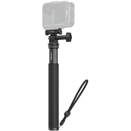 SmallRig Selfie Stick para DJI Osmo Action 6 y Nano con Mini Trípode y Adaptador Magnético telescópico 20 a 94 cm