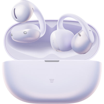 SHOKZ OpenDots Air Auriculares Clip-On Oreja Abierta 9H Batería IP55 Morado