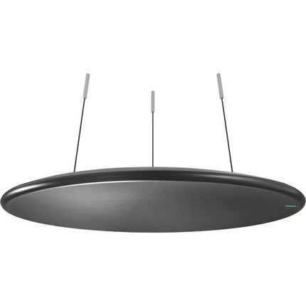Shure MXA925W Micrófono de Techo Array Redondo Negro Cobertura 9 m x 9 m