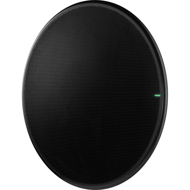 Shure MXA925W Micrófono de Techo Array Redondo Negro Cobertura 9 m x 9 m