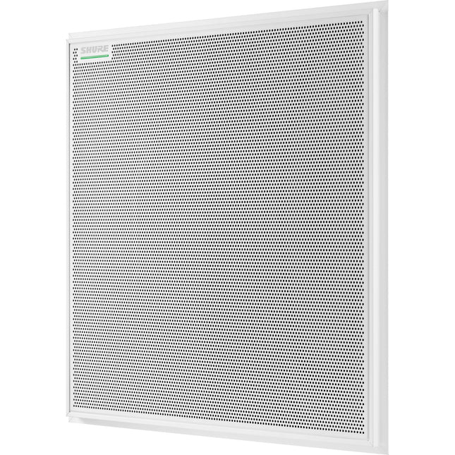 Shure MXA925W Micrófono de Techo Matricial Blanco Cobertura 9m x 9m