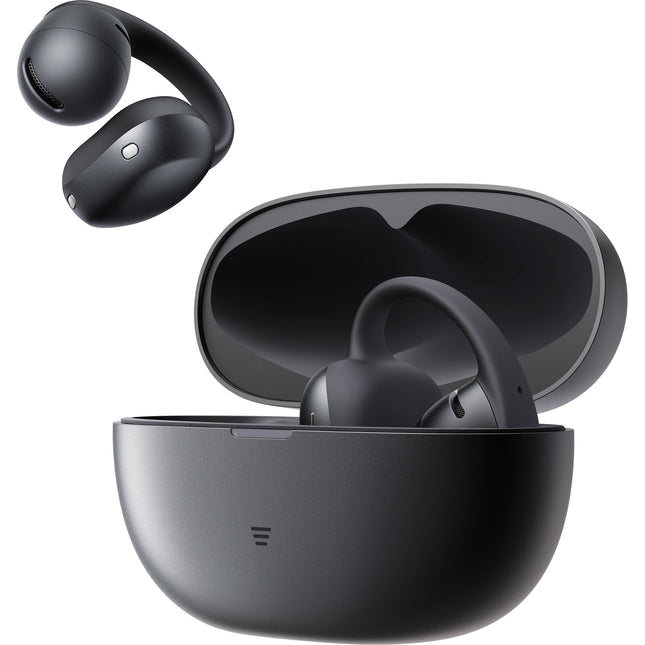 SHOKZ OpenDots Air Auriculares Clip-On Abiertos Negro 9 Horas IP55