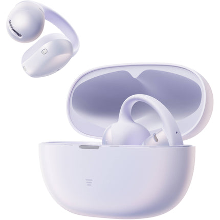 SHOKZ OpenDots Air Auriculares Clip-On Oreja Abierta 9H Batería IP55 Morado