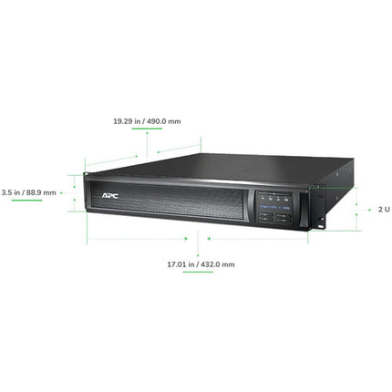 APC Smart-UPS X Sistema de Respaldo 1500 VA 1350W con Protección y Gestión de Red