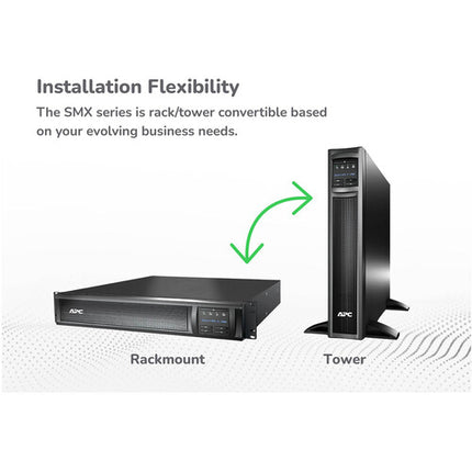 APC Smart-UPS X Sistema de Respaldo 1500 VA 1350W con Protección y Gestión de Red