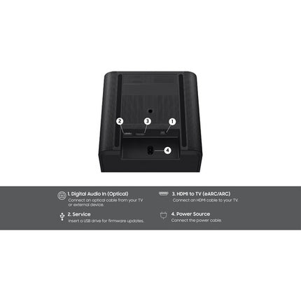 Samsung LS70H Music Studio 7 Altavoces Inalámbricos 3.1.1 Dolby Atmos Wi-Fi Bluetooth
