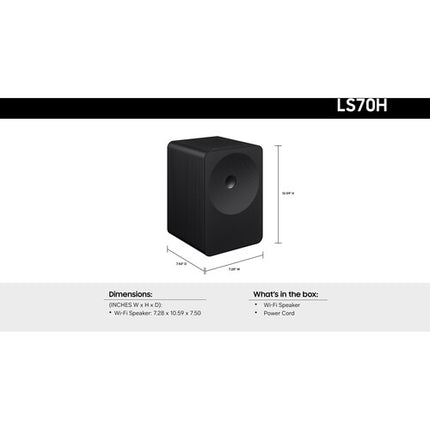 Samsung LS70H Music Studio 7 Altavoces Inalámbricos 3.1.1 Dolby Atmos Wi-Fi Bluetooth