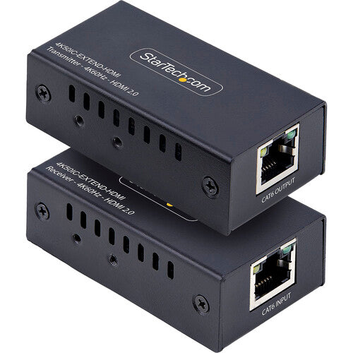 StarTech UHD 4K60 Extensor HDMI sobre Cat 5e/6 200 pies Kit