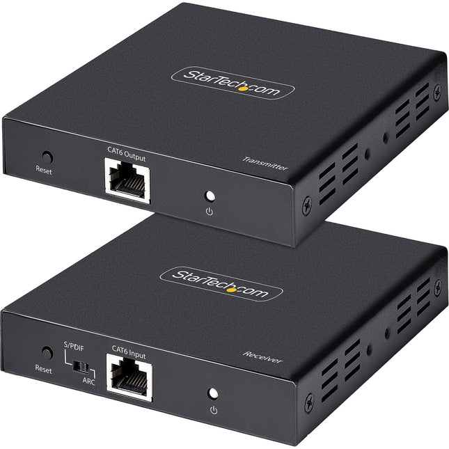 StarTech UHD 4K60 Extensor HDMI sobre Cat 5e/6 hasta 230 pies con kit de montaje