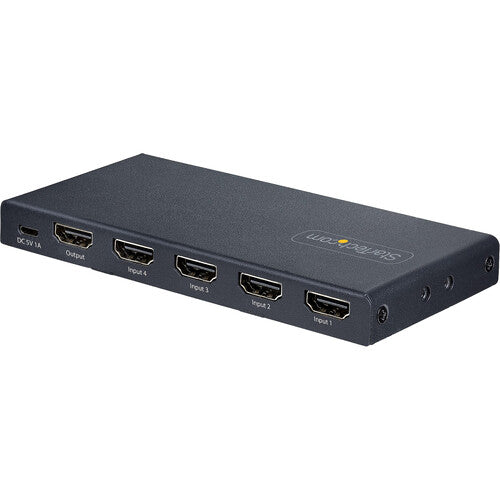 StarTech 4x1 HDMI 2.1 Switch con soporte 8K60 y 48 Gb/s velocidad