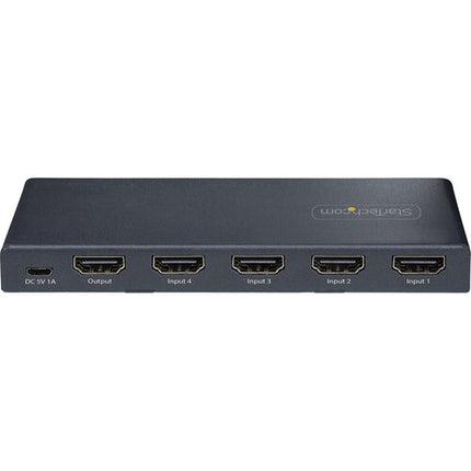 StarTech 4x1 HDMI 2.1 Switch con soporte 8K60 y 48 Gb/s velocidad