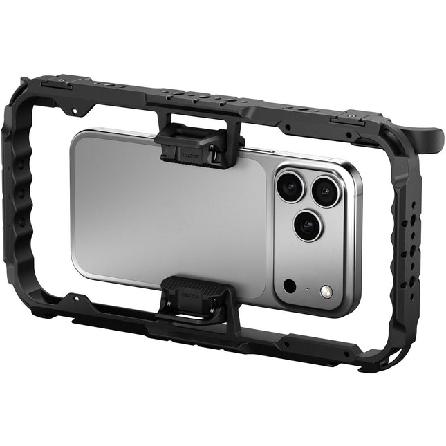 Tilta Khronos Funda Universal para Smartphone Kit Base Gris Espacial Ajuste Multi Eje para Teléfonos 2.75 a 3.5 Pulgadas
