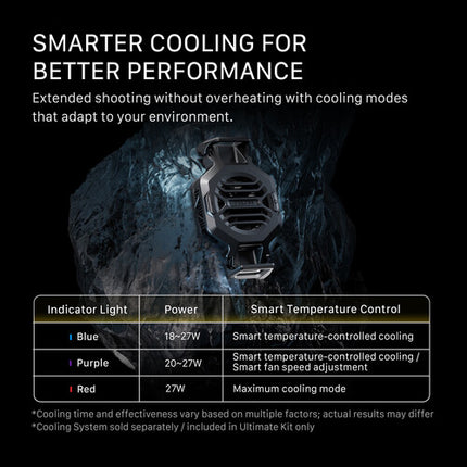 Tilta Cooling System para Carcasa Universal Khronos Enfriamiento Rápido 40 Segundos Control Inteligente Temperatura