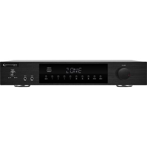 Technical Pro PA4400 Amplificador Digital Clase D 8 Canales 4 Zonas Bluetooth DSP