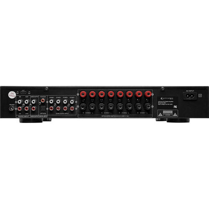 Technical Pro PA4400 Amplificador Digital Clase D 8 Canales 4 Zonas Bluetooth DSP