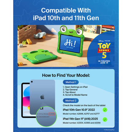 Funda Belkin Disney Pixar Toy Story para iPad A16 11 Pulgadas Niños