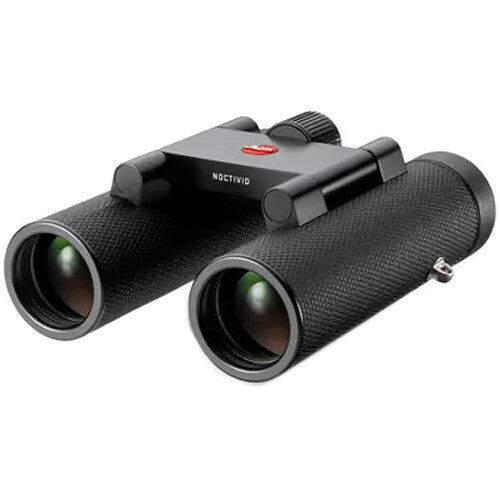 Leica 10x25 Noctivid Prismáticos Compactos con Funda de Cuero Negro