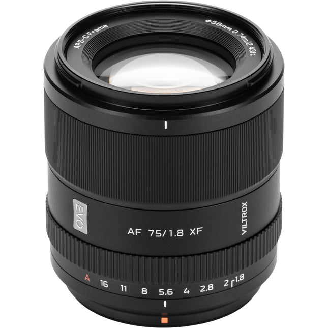 Viltrox 75mm f/1.8 EVO AF Teleobjetivo para Fujifilm X APS-C Resistente al Clima