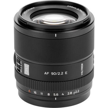 Viltrox 90mm f2.2 EVO AF Objetivo Teleobjetivo APS-C 2.4m Distancia Focal