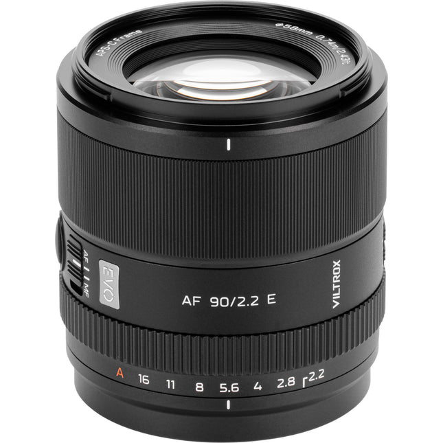 Viltrox 90mm f2.2 EVO AF Objetivo Teleobjetivo APS-C 2.4m Distancia Focal
