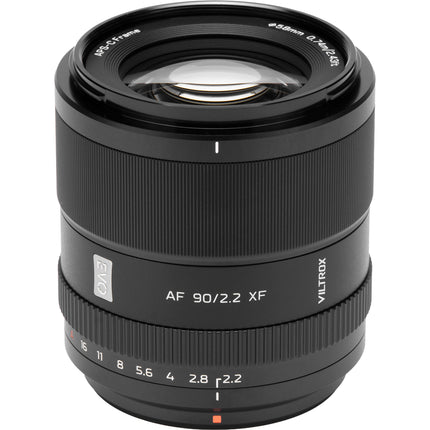 Viltrox 90mm f2.2 EVO AF Lente Telefoto para FUJIFILM X 2.4m Distancia Mínima Con Estuche y Parasol