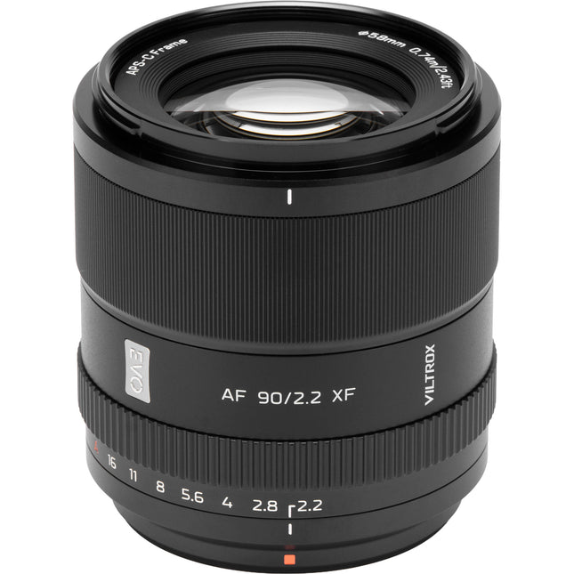 Viltrox 90mm f2.2 EVO AF Lente Telefoto para FUJIFILM X 2.4m Distancia Mínima Con Estuche y Parasol