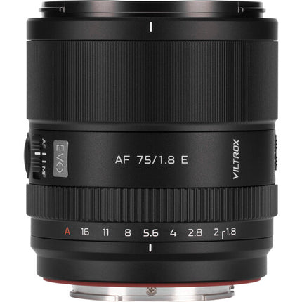 Viltrox 75mm f/1.8 EVO AF Objetivo Telefoto Compatible Sony E F1.8