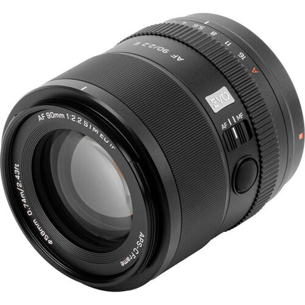 Viltrox 90mm f2.2 EVO AF Objetivo Teleobjetivo APS-C 2.4m Distancia Focal