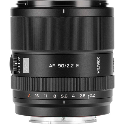 Viltrox 90mm f2.2 EVO AF Objetivo Teleobjetivo APS-C 2.4m Distancia Focal