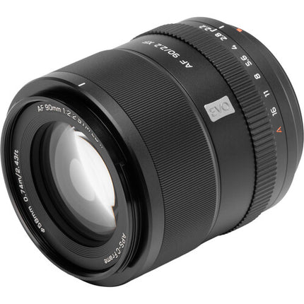 Viltrox 90mm f2.2 EVO AF Lente Telefoto para FUJIFILM X 2.4m Distancia Mínima Con Estuche y Parasol