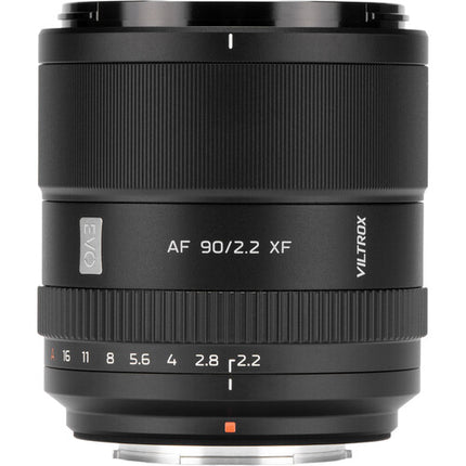 Viltrox 90mm f2.2 EVO AF Lente Telefoto para FUJIFILM X 2.4m Distancia Mínima Con Estuche y Parasol
