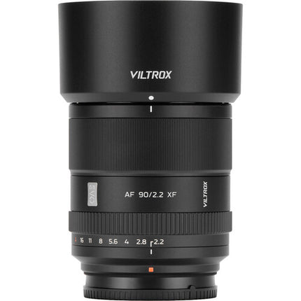 Viltrox 90mm f2.2 EVO AF Lente Telefoto para FUJIFILM X 2.4m Distancia Mínima Con Estuche y Parasol