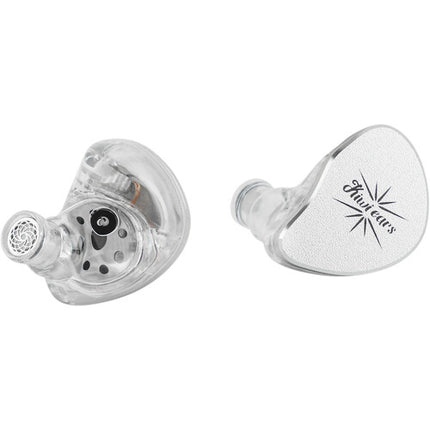 Kiwi Ears by Linsoul Belle Auriculares In-Ear 10mm USB-C Plata con Micrófono