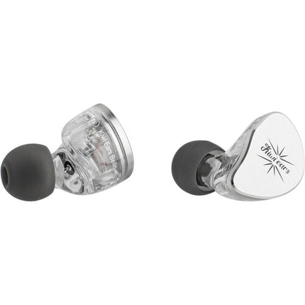 Kiwi Ears by Linsoul Belle Auriculares In-Ear 10mm USB-C Plata con Micrófono
