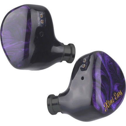 Kiwi Ears by Linsoul Cadenza Auriculares Intrauditivos Morado 10mm Beryllium Cable Desmontable
