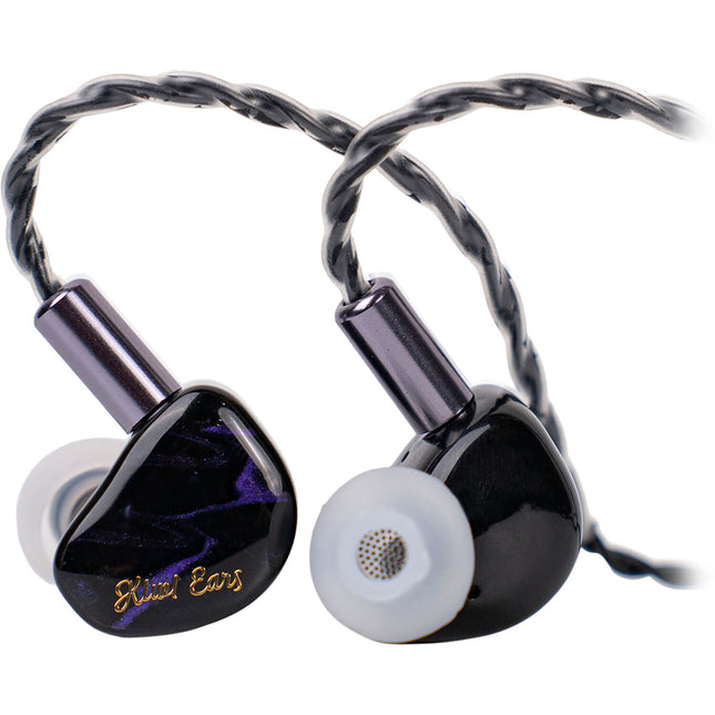 Kiwi Ears by Linsoul Cadenza Auriculares Intrauditivos Morado 10mm Beryllium Cable Desmontable