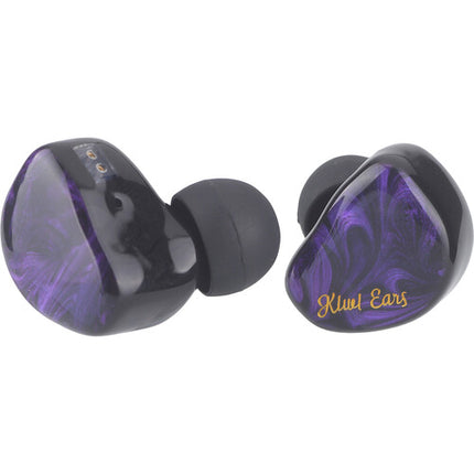 Kiwi Ears by Linsoul Cadenza Auriculares Intrauditivos Morado 10mm Beryllium Cable Desmontable