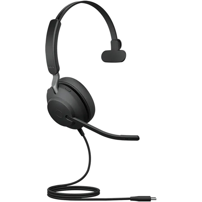 Jabra Evolve2 40 SE Mono Auricular Cableado On-Ear 40mm Micrófono Integrado USB-C/A