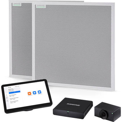 Shure IMXRK70Z Kit para Salas Grandes con DSP 8 Canales y Cámara AI