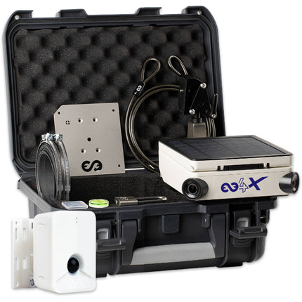 enlaps Tikee 4X Cámara para Exterior 6K 220° Panorámica Pack Completo