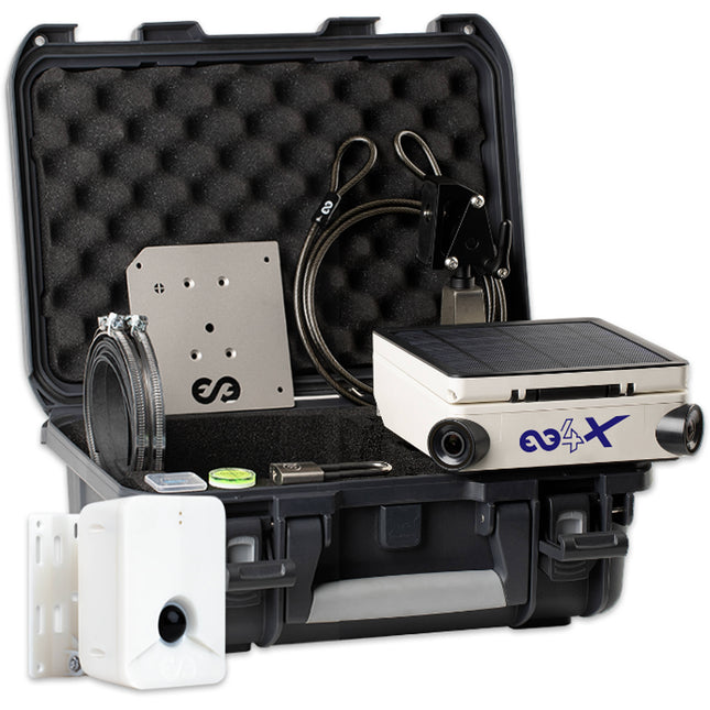 enlaps Tikee 4X Cámara para Exterior 6K 220° Panorámica Pack Completo