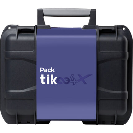 enlaps Tikee 4X Cámara para Exterior 6K 220° Panorámica Pack Completo