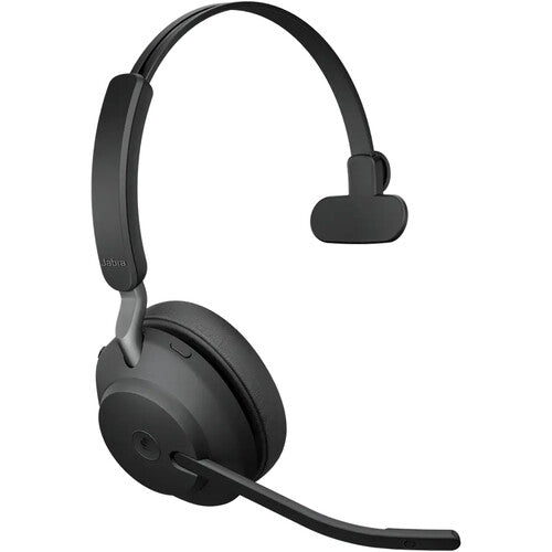 Jabra Evolve2 65 Link 390a Auricular Mono Inalámbrico USB-A Bluetooth 5.0 37 Horas Batería Con Soporte Escritorio
