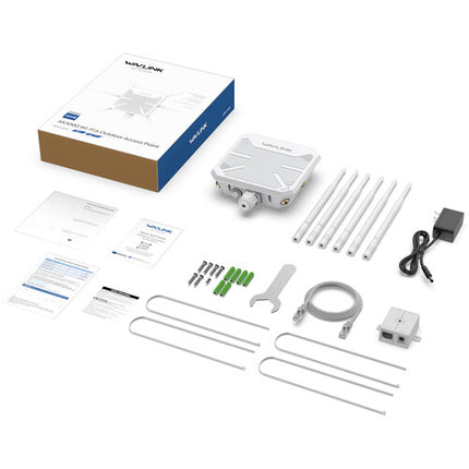 Wavlink WN588HX3 AX3000 Punto de Acceso Exterior Wi-Fi 6 IP67 2975 Mb/s