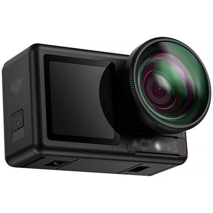 JJC FOV Boost Lens para DJI Osmo Action 5 Pro 4 Ángulo 182° con Estuche Silicona