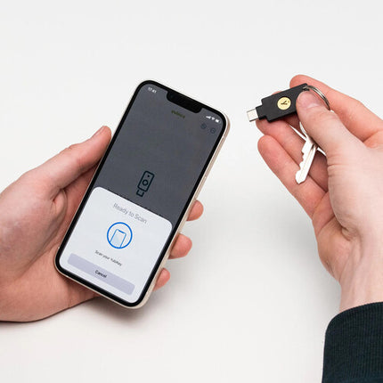 Yubico YubiKey 5C NFC Llave de Seguridad USB-C con NFC y Multi-Protocolo