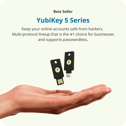 Yubico YubiKey 5C Nano Llave de Seguridad USB-C Multi Protocolo Compacta