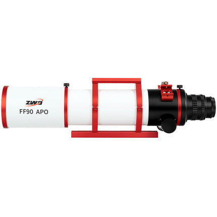 ZWO FF90 APO Telescopio Refractor 90mm 609mm Focal 360° Rotador