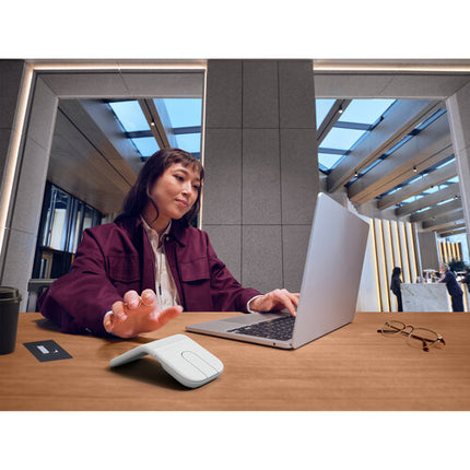 Logitech Mobi Fold Ratón Inalámbrico Plegable Sensor 4000 dpi Bluetooth USB-C
